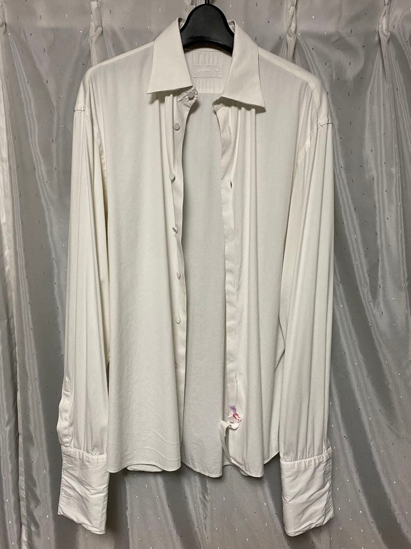 PRADA 2008 タキシードシャツ くるみボタン