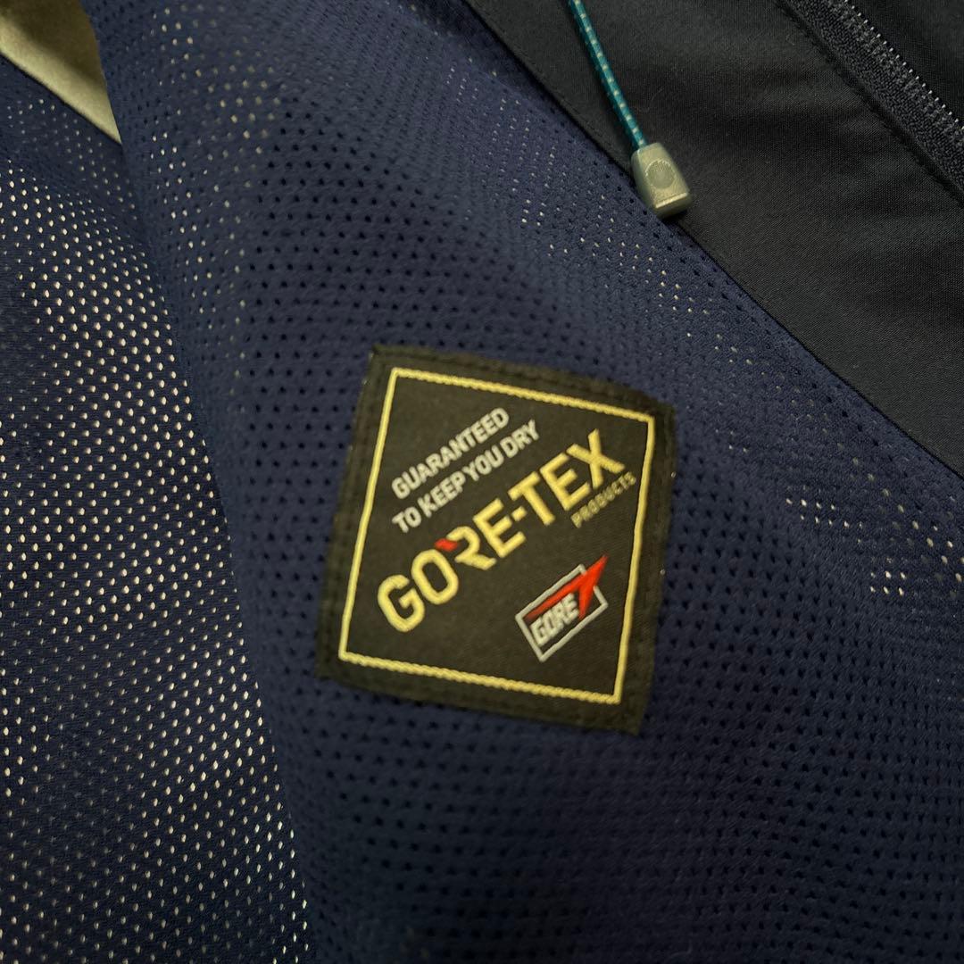 【美品】 REW　アールイーダブリュー　GORE-TEX ウェア　紺　S