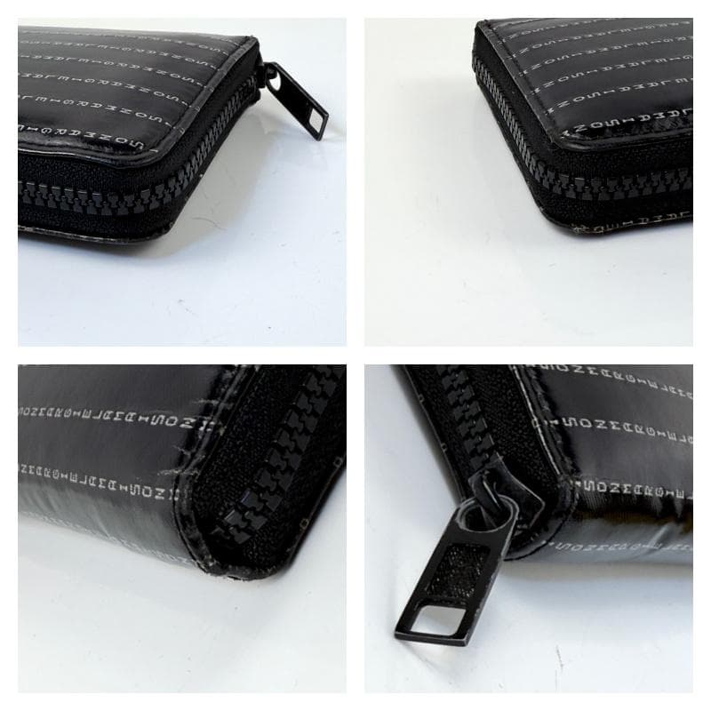 希少 2021SS メゾンマルジェラ ミニ財布 レザー ラウンドジップ ロゴ