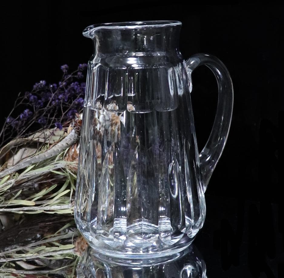 オールド・バカラ 大型 1.5kg ピッチャー レアデカンタ 水差し クリスタル