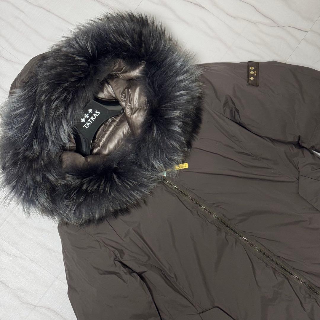 Lサイズ✨タトラス ISERA ダウンコート リバーシブル 4way ファー