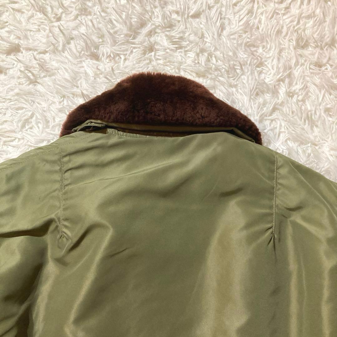 【バズリクソンズ】 B-15B 赤茶ボア　希少M品番 M13771 38サイズ