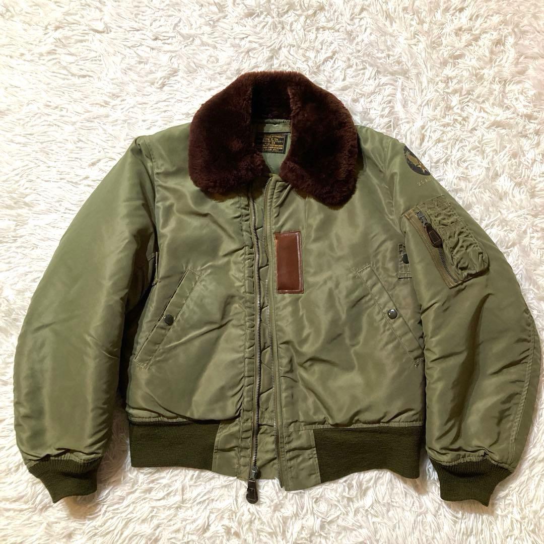 【バズリクソンズ】 B-15B 赤茶ボア　希少M品番 M13771 38サイズ