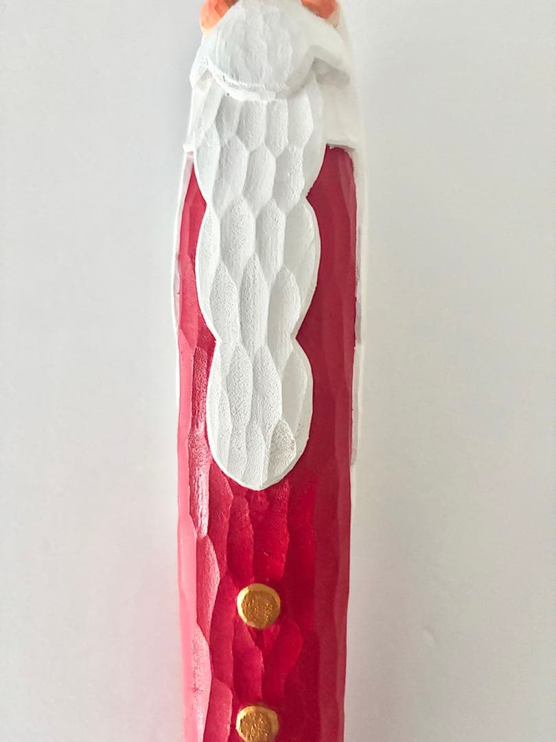 【美品】shimoo design　とんがりサンタ　ボタン3