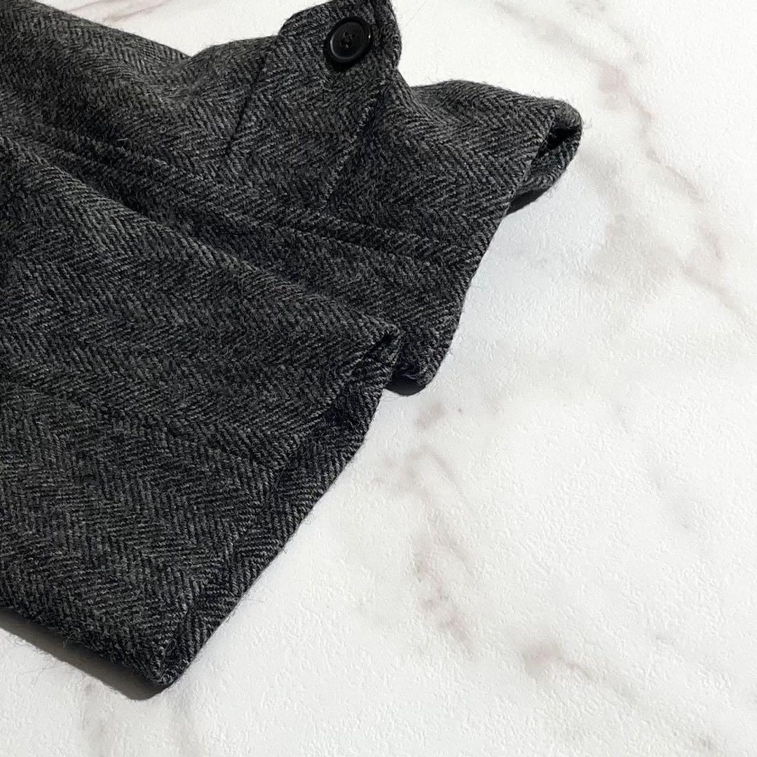 極美品✨️トゥモローランド×Fox Tweed ヘリンボーン ステンカラーコート
