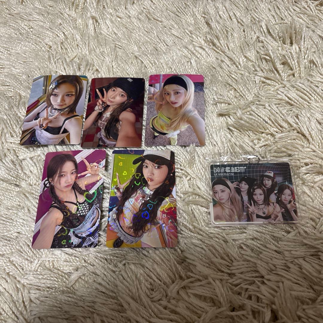 lesserafim DIFFERENT 全体個人ジャケ写セット特典付き