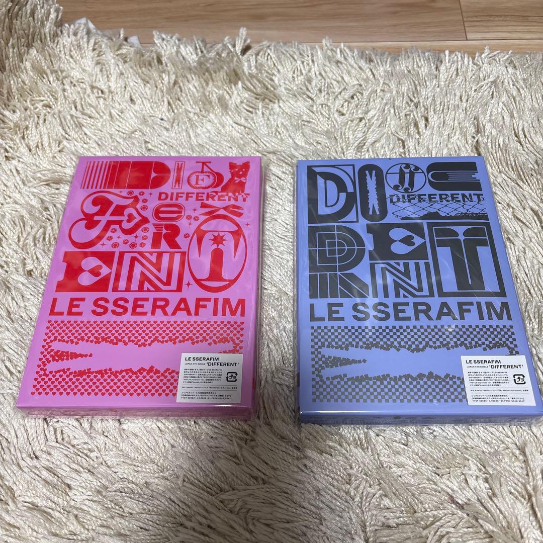 lesserafim DIFFERENT 全体個人ジャケ写セット特典付き