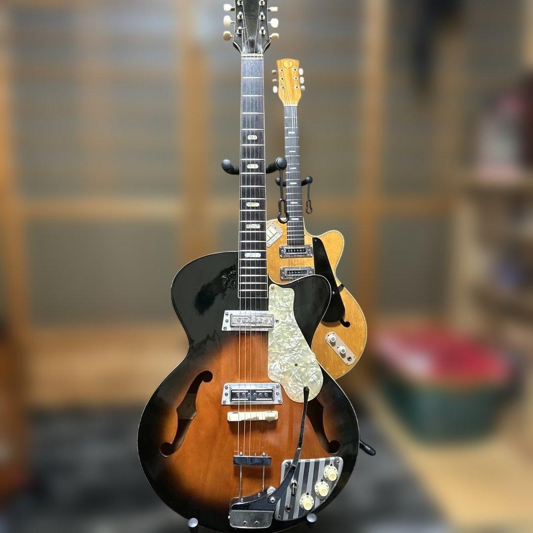 T*y様 Grace 2 MA Decca フルアコギター　Teisco製