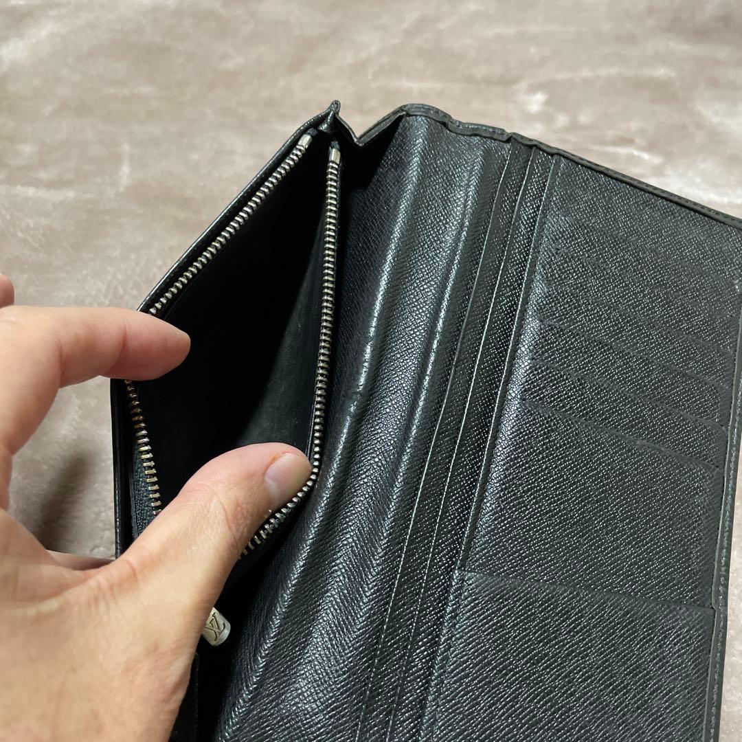 ルイヴィトン エピ 長財布 二つ折り ノワール(黒)