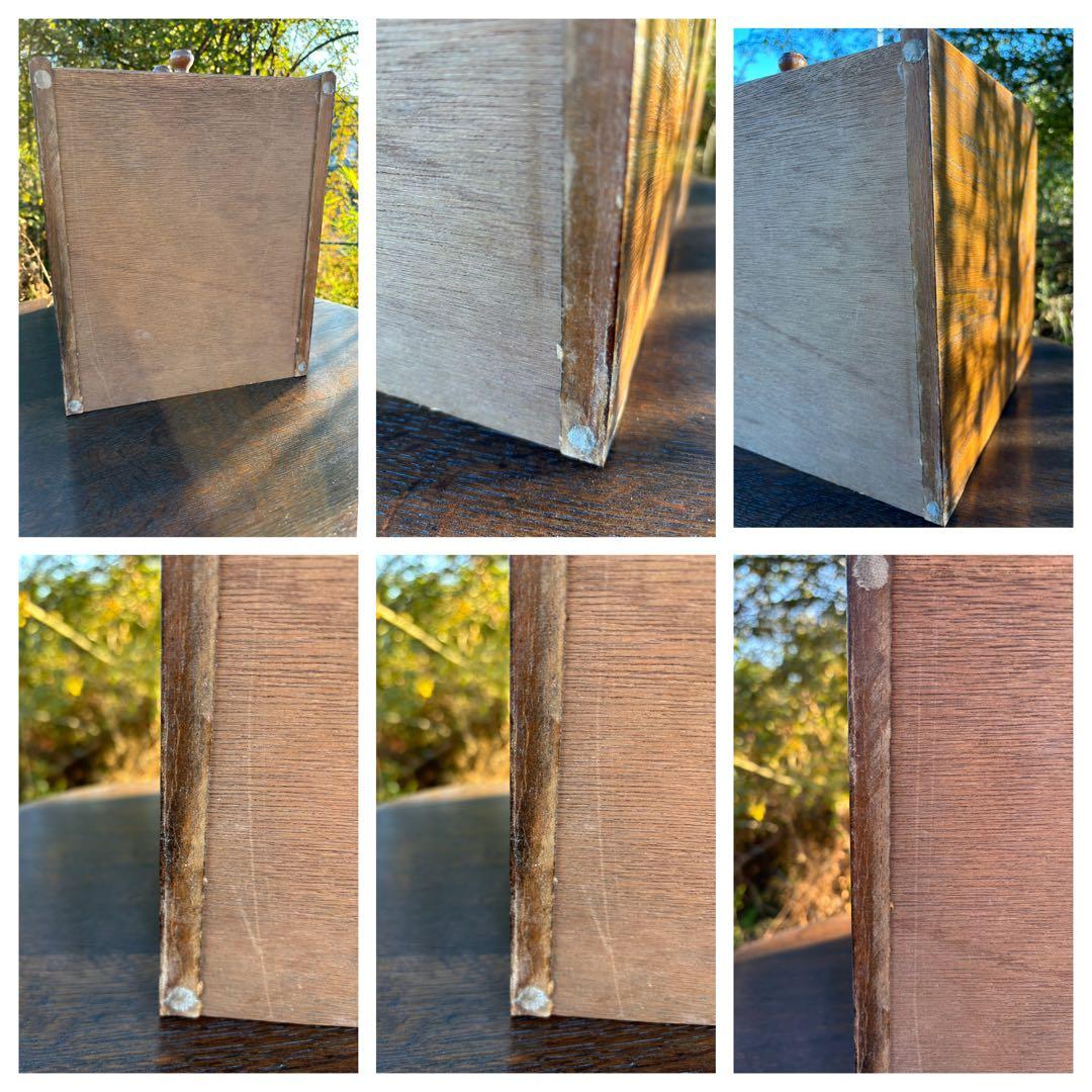 【難あり】パリの雑貨屋 4段 ミニチェスト 卓上 小物入れ 小引き出し