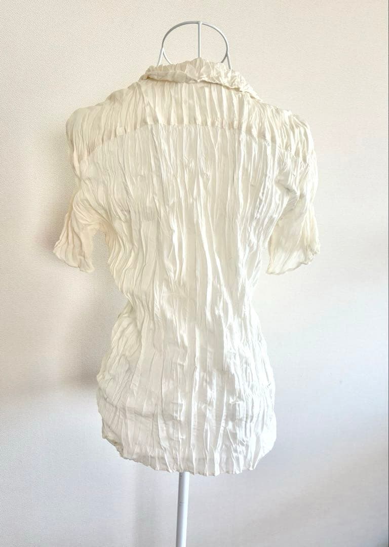 ISSEY MIYAKE・WHITE LABEL　イッセイミヤケ 半袖シャツ