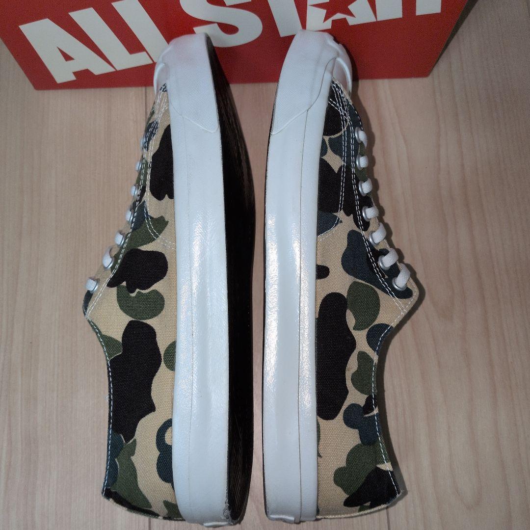 【US10.5】ジャックパーセル　カモフラ　コンバース　ALL　STAR