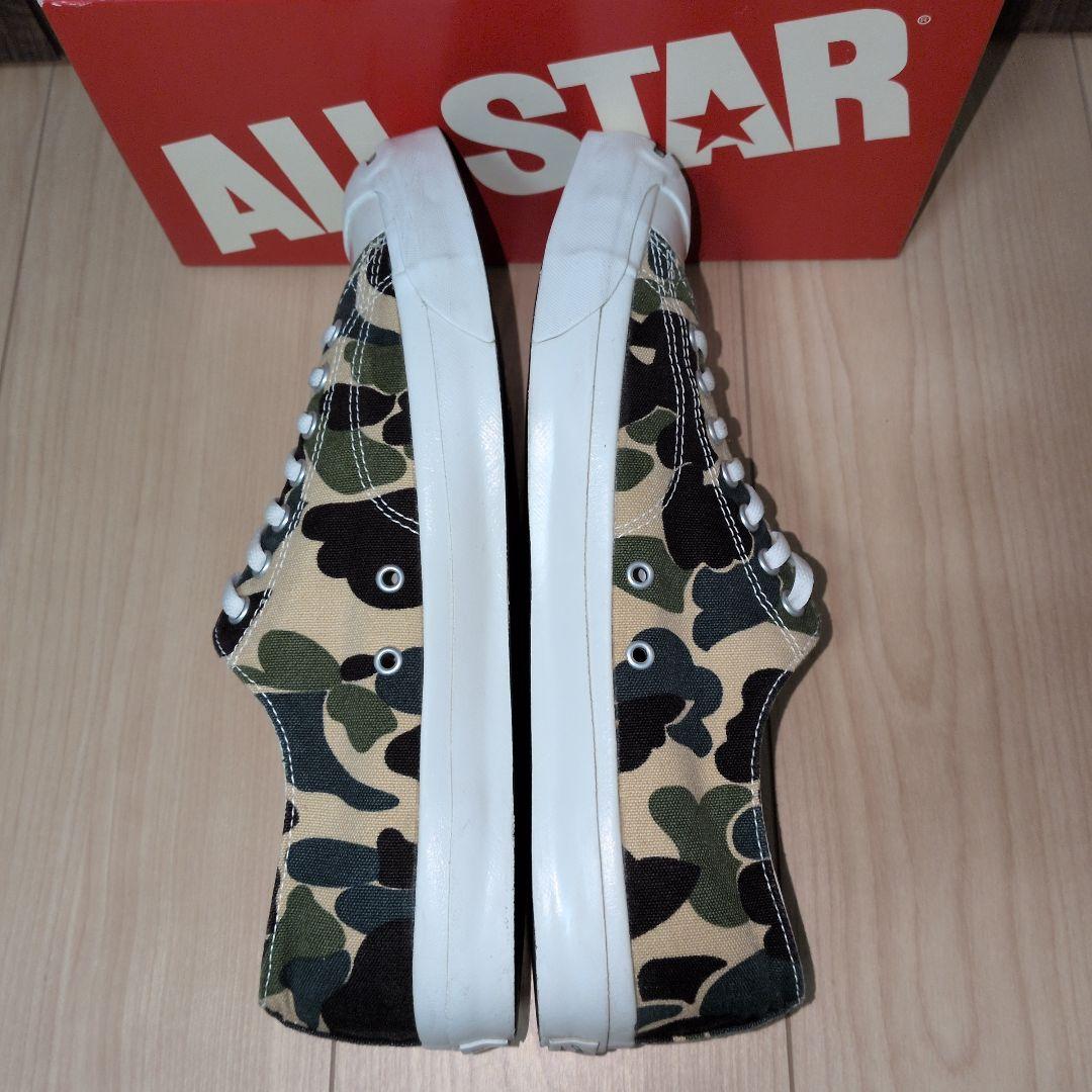 【US10.5】ジャックパーセル　カモフラ　コンバース　ALL　STAR