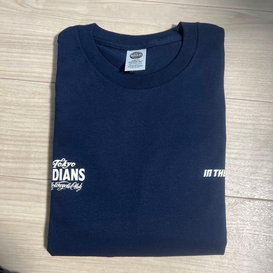 【新品未使用】東京インディアンズ ロンT 東京Indians inthewind