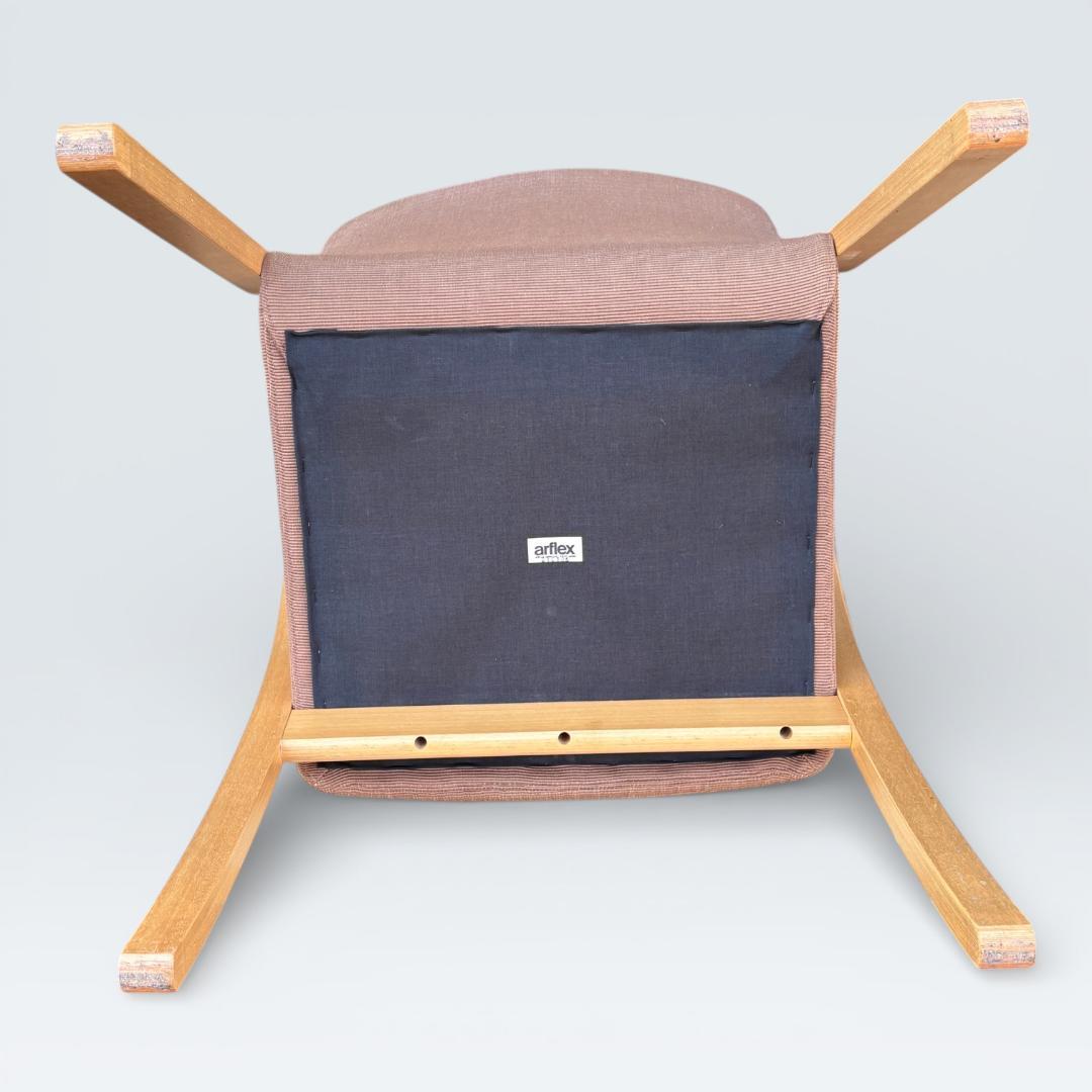 【名作】arflex アルフレックス PFK ダイニングチェア モダン 椅子①