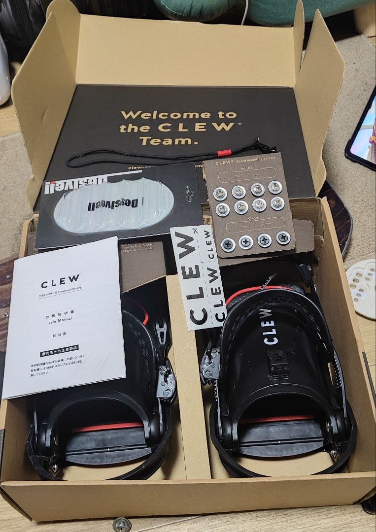 CLEW BINDING FREEDOM 1.0　M サイズ