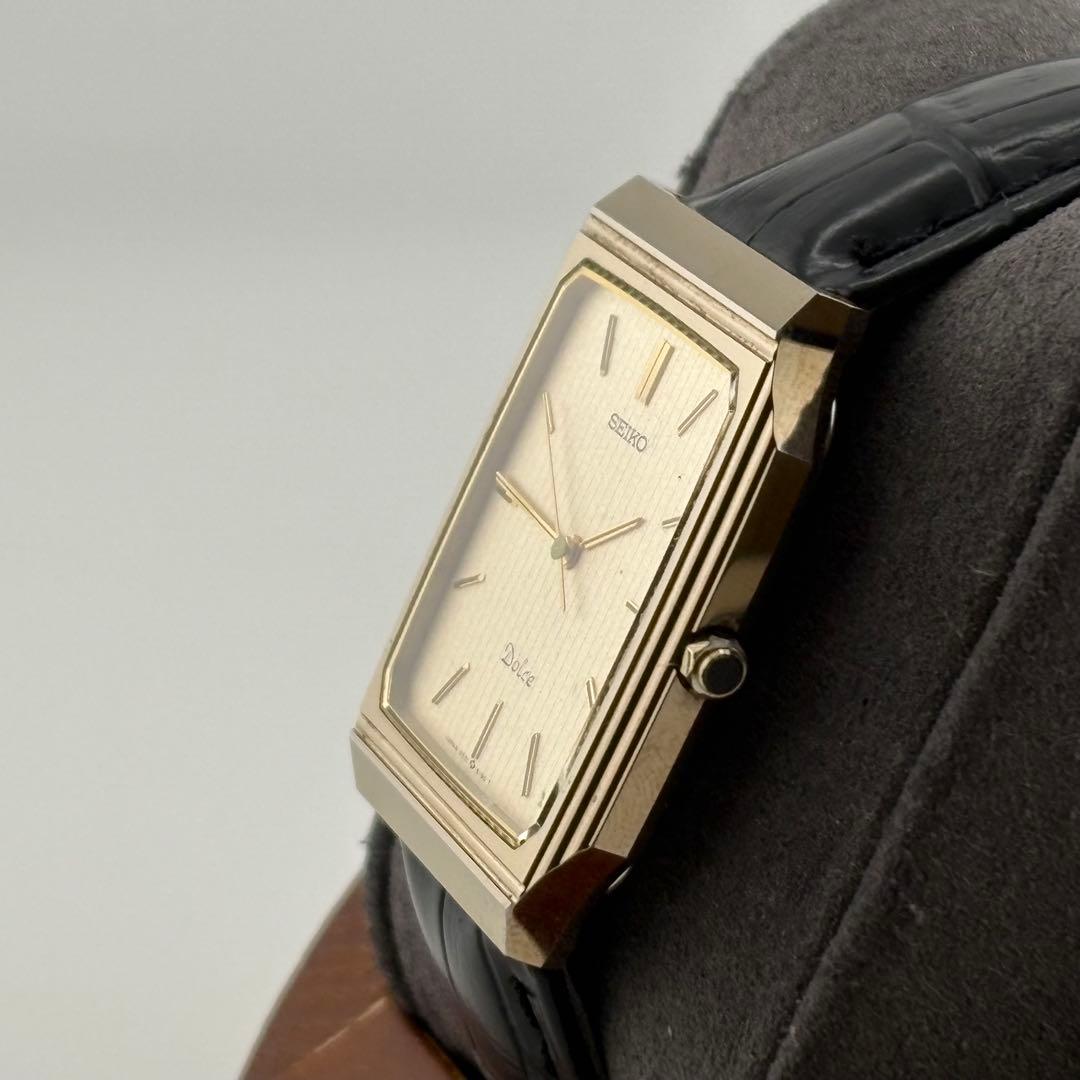 【極美品】セイコー　ドルチェ　9531-5160 アイボリー　クォーツ