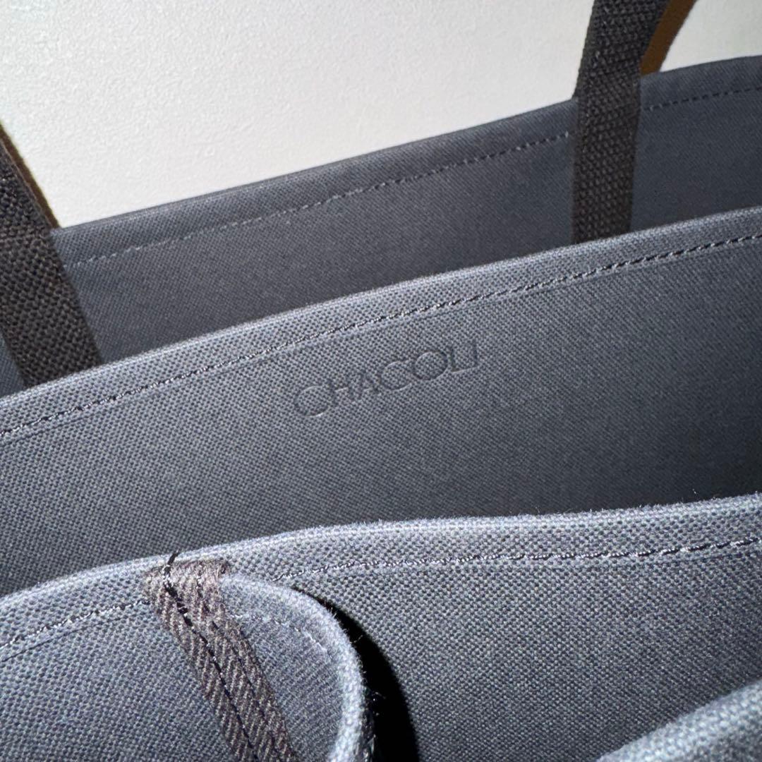 【美品】CHACOLI FRAME TOTE 02 BLACK チャコリ