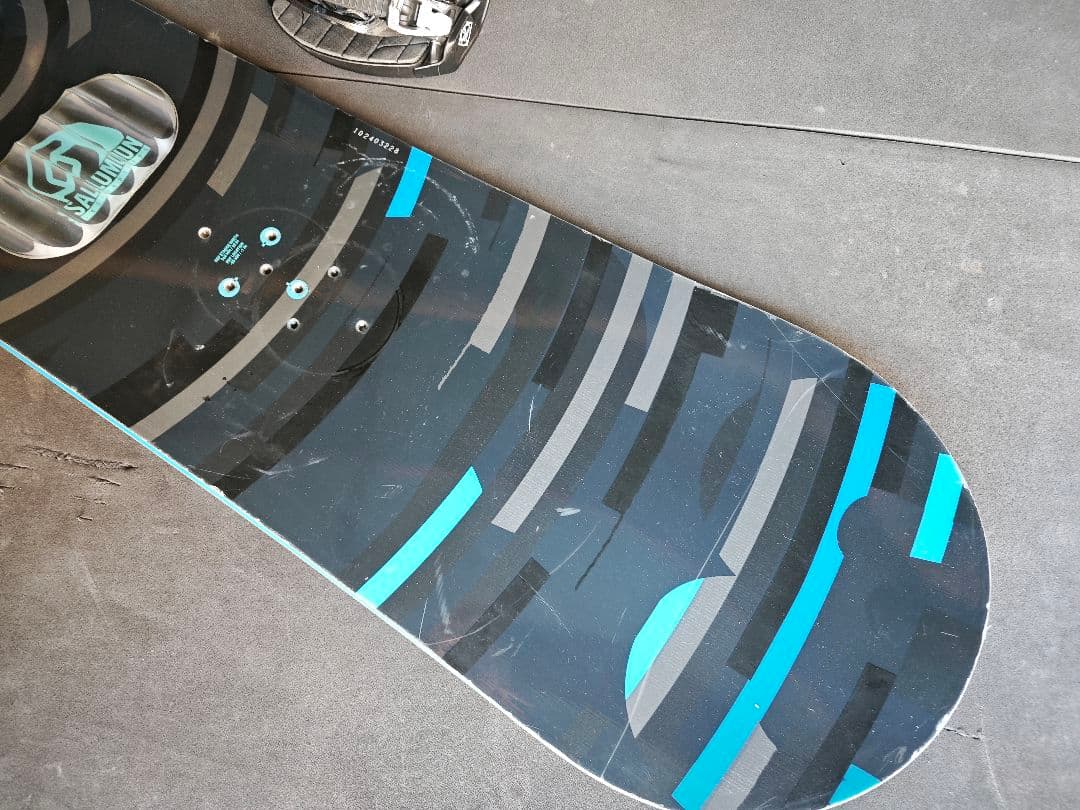 BURTON・SAᏞOMON・RIDE　スノーボード3点セット