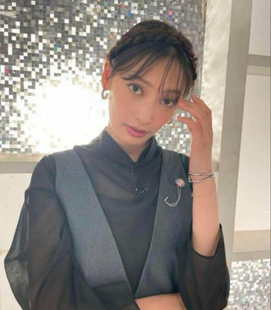 美品 【ルフィル】SOLOTEX デニムサロペット オールインワン 大政絢着用