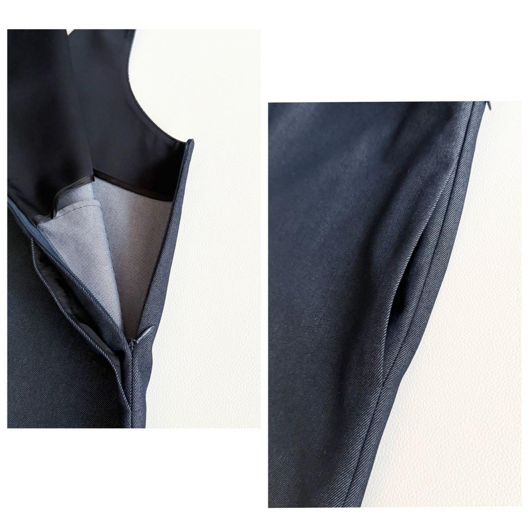 美品 【ルフィル】SOLOTEX デニムサロペット オールインワン 大政絢着用