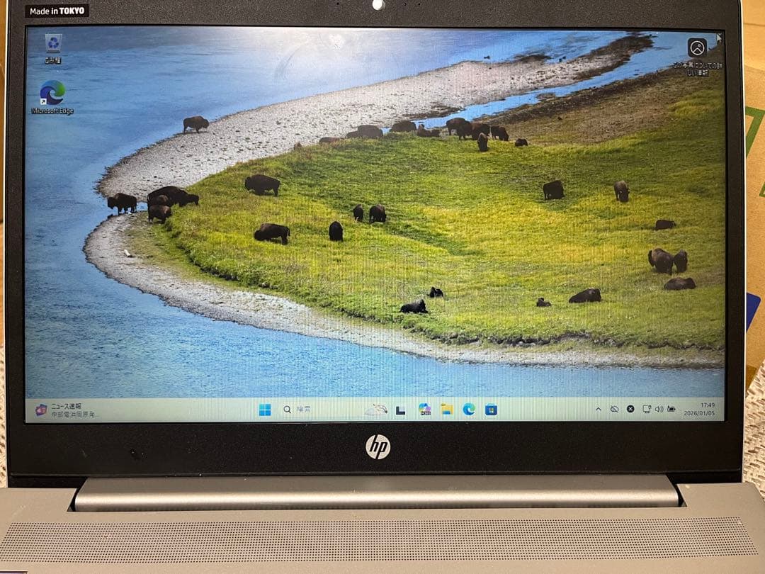 【動作確認OK】HP ノートPC 15.6インチ SSD新品512GB