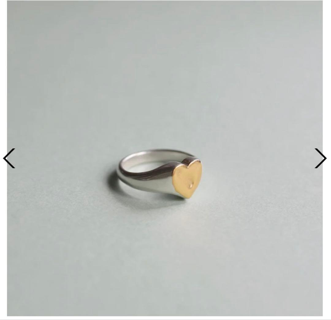 TEN. ハートシグネットリング MIX 5号