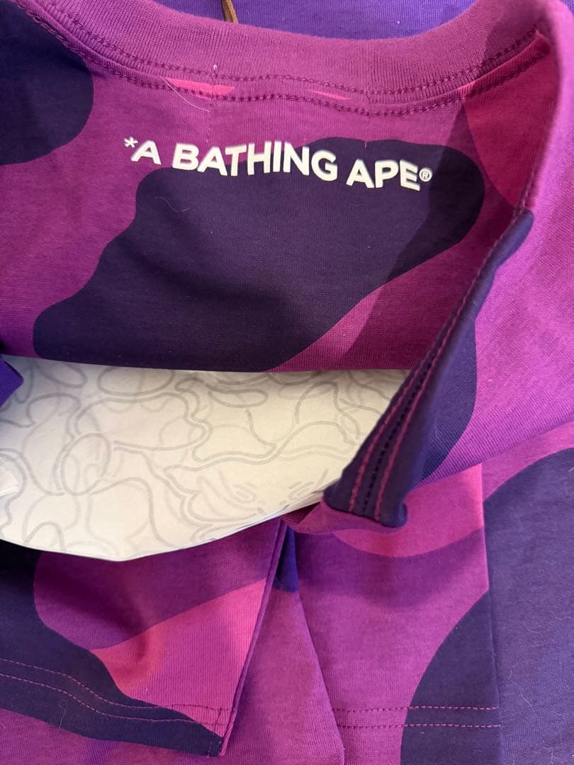 9*★様 未使用A BATHING APEロンT 長袖Tシャツ　サイズL