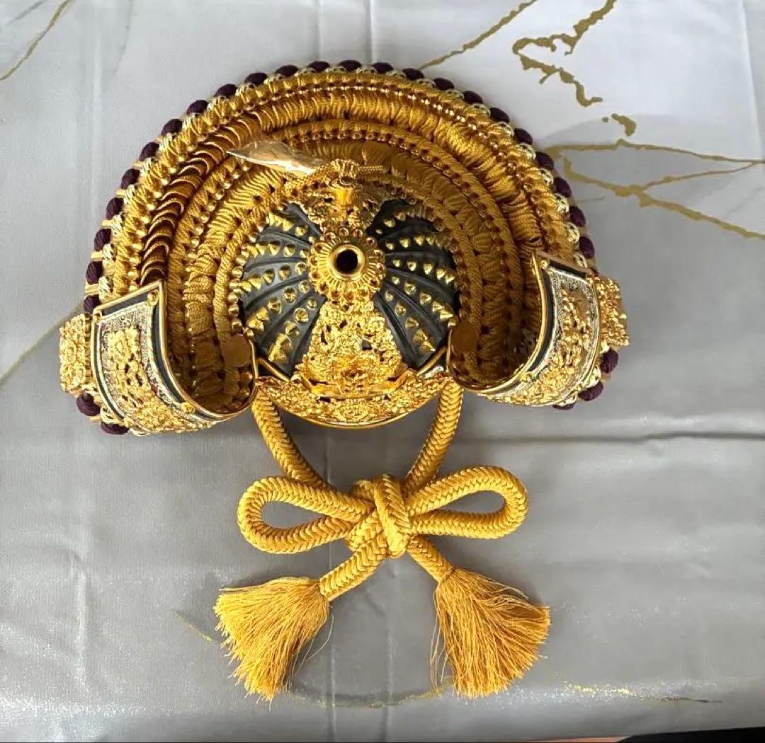 秀月　兜飾り一式　五月人形　端午の節句　子供の日