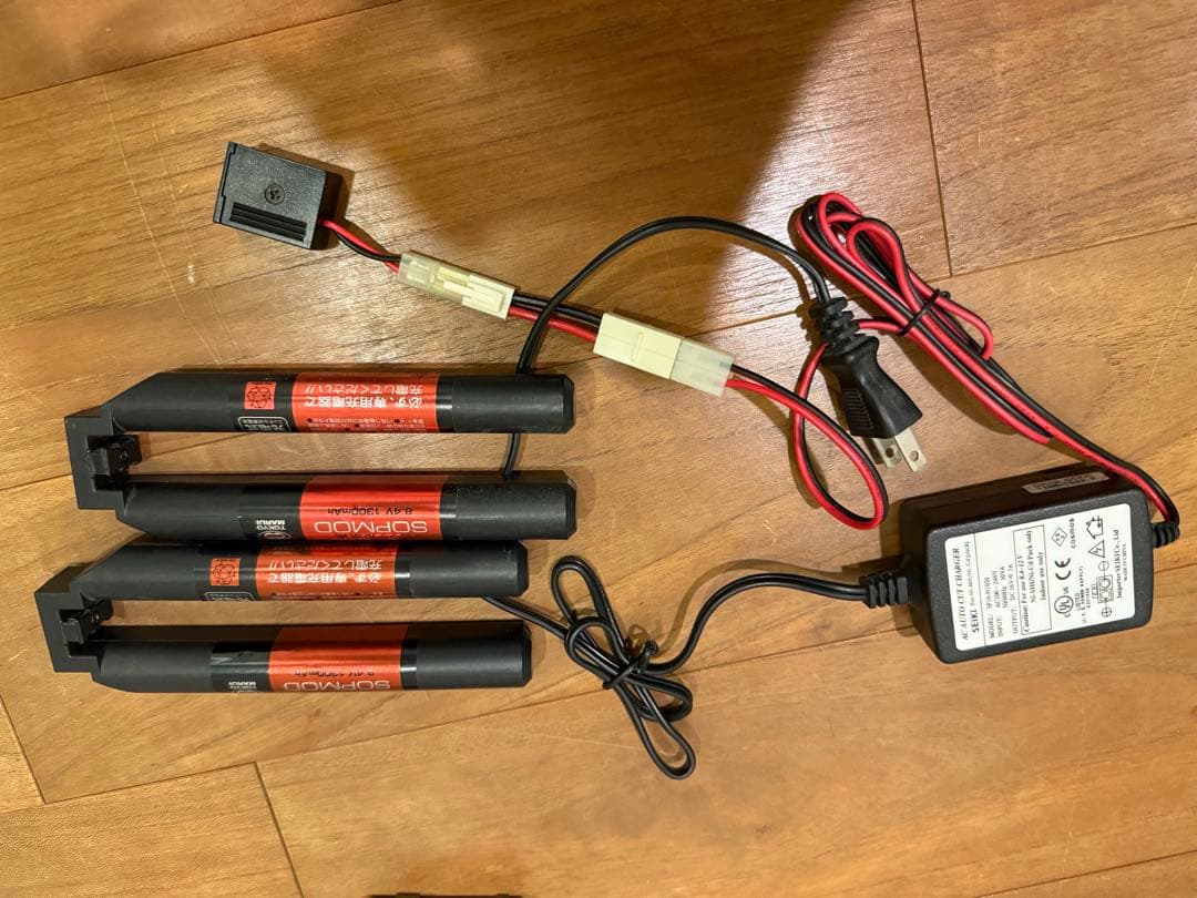 プラムリーレシーライフルサバゲーセット Quasarチューニング 電子トリ