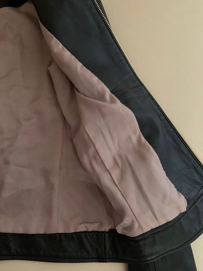 組曲　kumikyoku 2 M 黒 レザージャケット 羊革