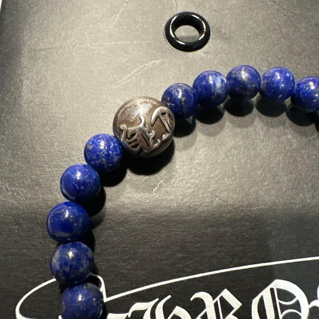 Chrome hearts フォティ デルフィーノ　ビーズブレス　スカル　限定品