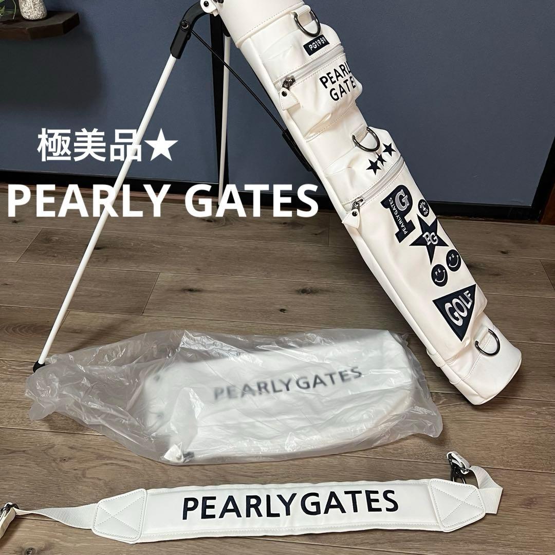 パーリーゲイツ セルフスタンドバッグ サブバッグ 46インチ対応 ホワイト