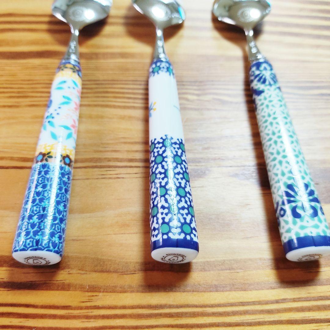 新品　カトラリー①　スプーンナイフフォーク計6本　ポーランド食器　クラシック