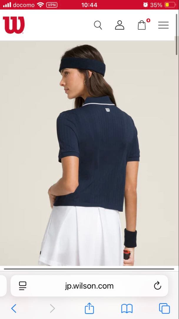 ウィルソン　センターコート ポロ