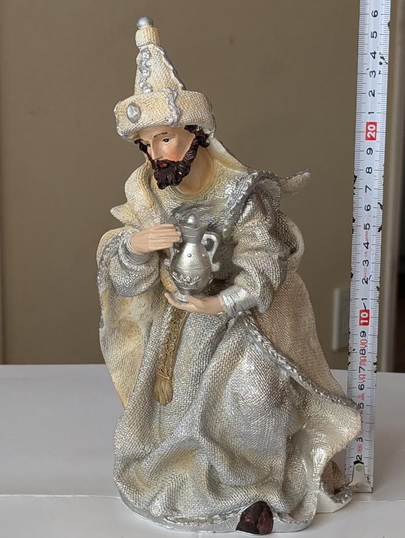 【大幅値下げ·新品同様】キリスト降誕人形７ピースセット