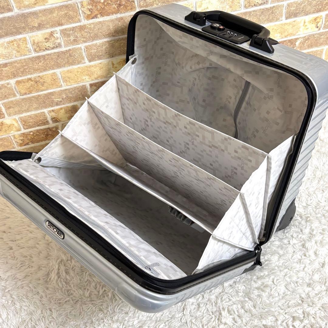 【美品】 リモワ サルサ スーツケース ビジネストローリー 2輪 25L 希少品