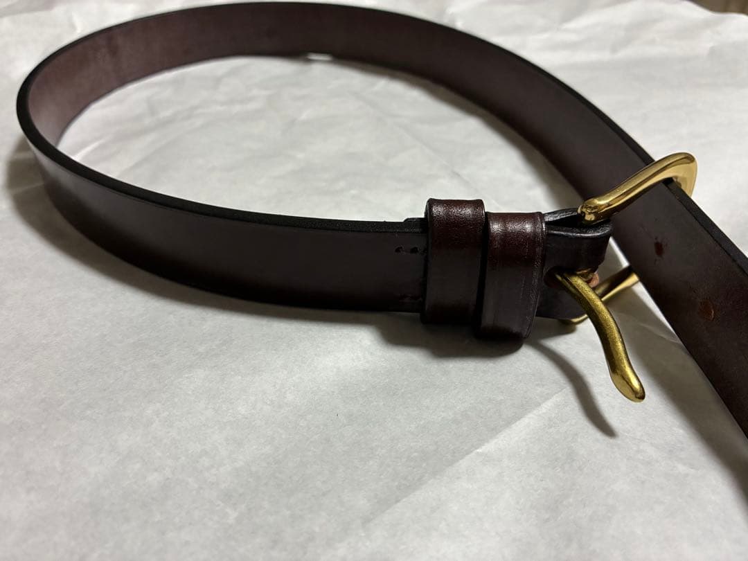 は*わ様 未使用 JABEZ CLIFF スティラップレザーベルト 28mm幅