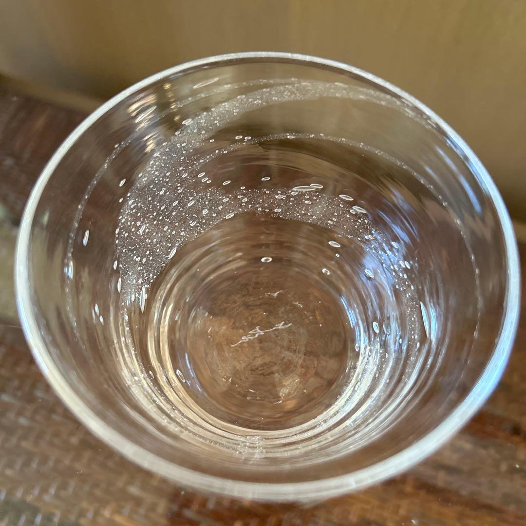 新品◆102荒川尚也　そばちょこ&型徳利　アワガラス気泡3点セット　晴耕社ガラス