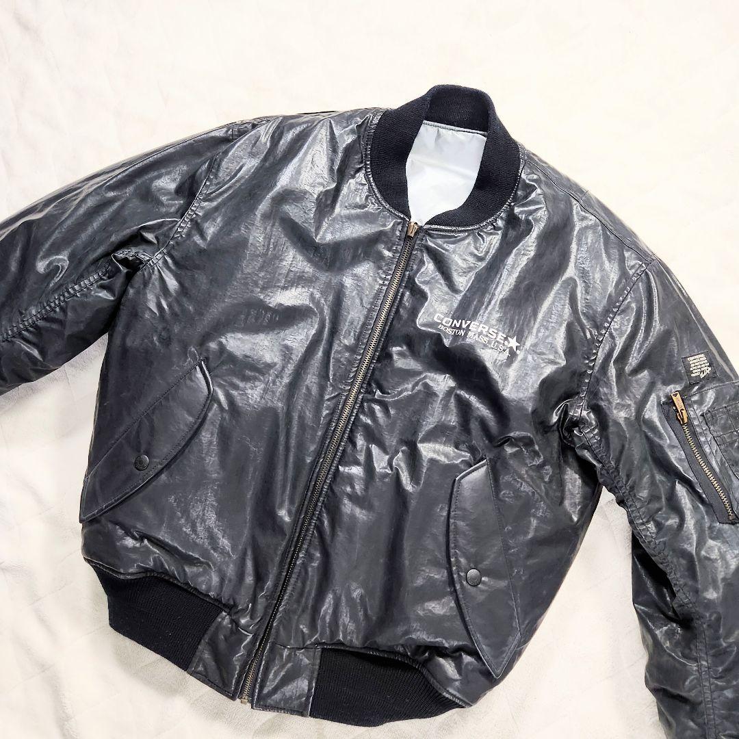 【A】CONVERSE　MA-1　フライトジャケット　リバーシブル