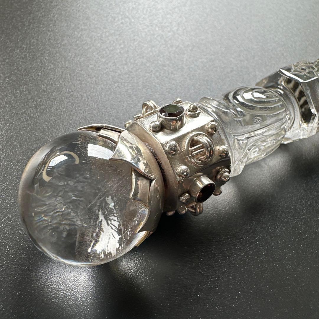 ヒーリングワンド　カーヴィング　クリスタル　法具　手彫り