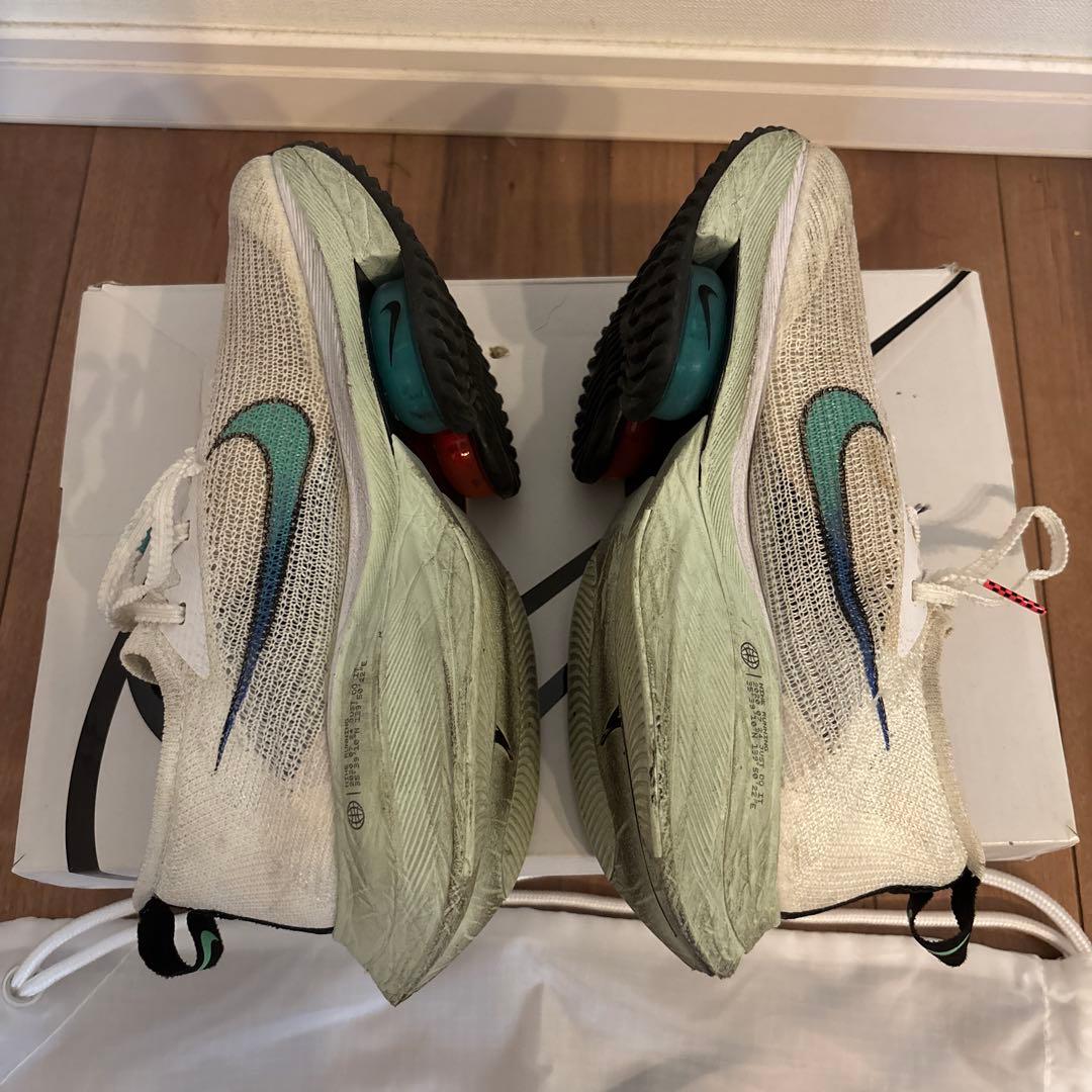 NIKE ナイキ エア ズーム アルファフライ ネクスト％　23.5cm 箱あり