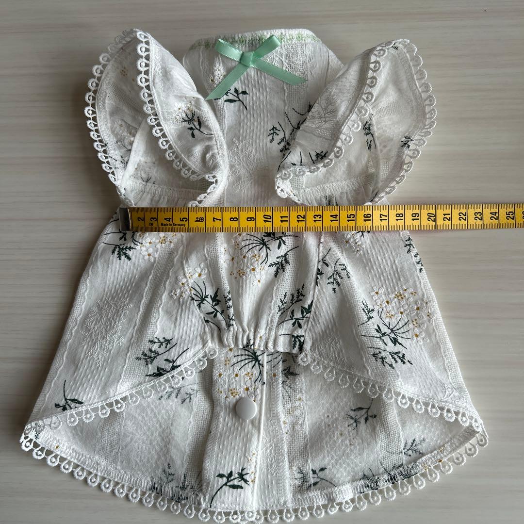 No.444•448•470 犬服ハンドメイド　バックオープンワンピース3着