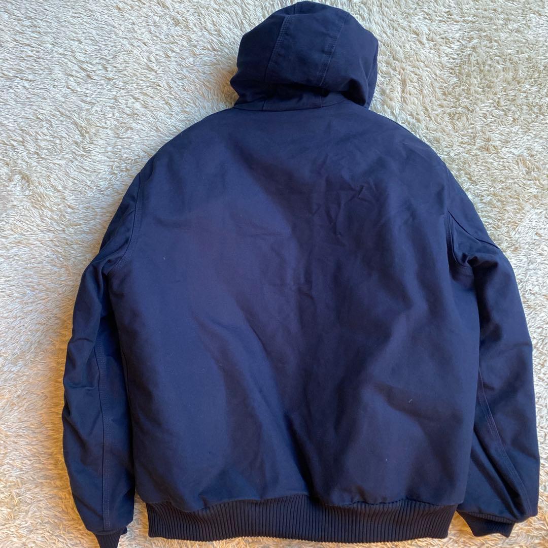 【USA製 XL】カーハート アクティブジャケット ダークネイビー J140