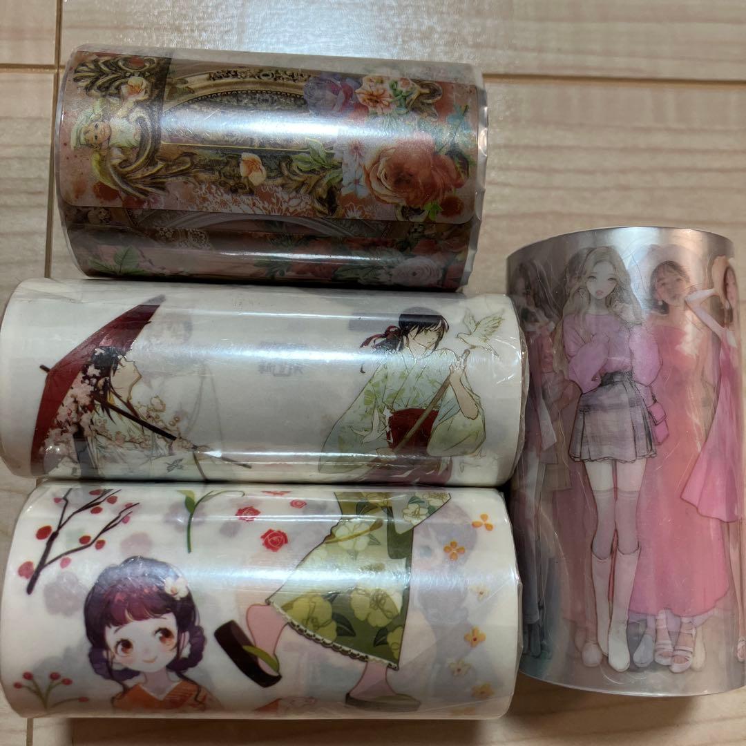 ［新品］海外マスキングテープ　PET tape まとめ売り