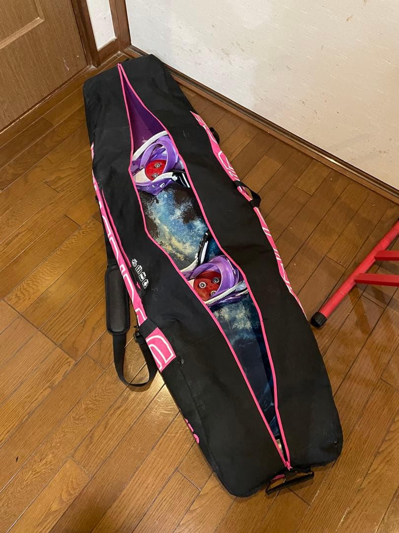 バートン レディス スノーボード141 BIN(M)付 ボードケース３点セット