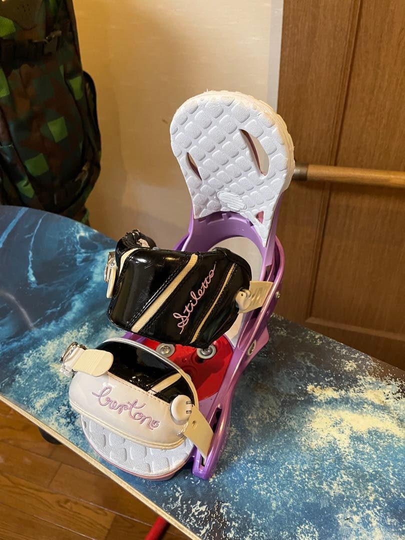 バートン レディス スノーボード141 BIN(M)付 ボードケース３点セット