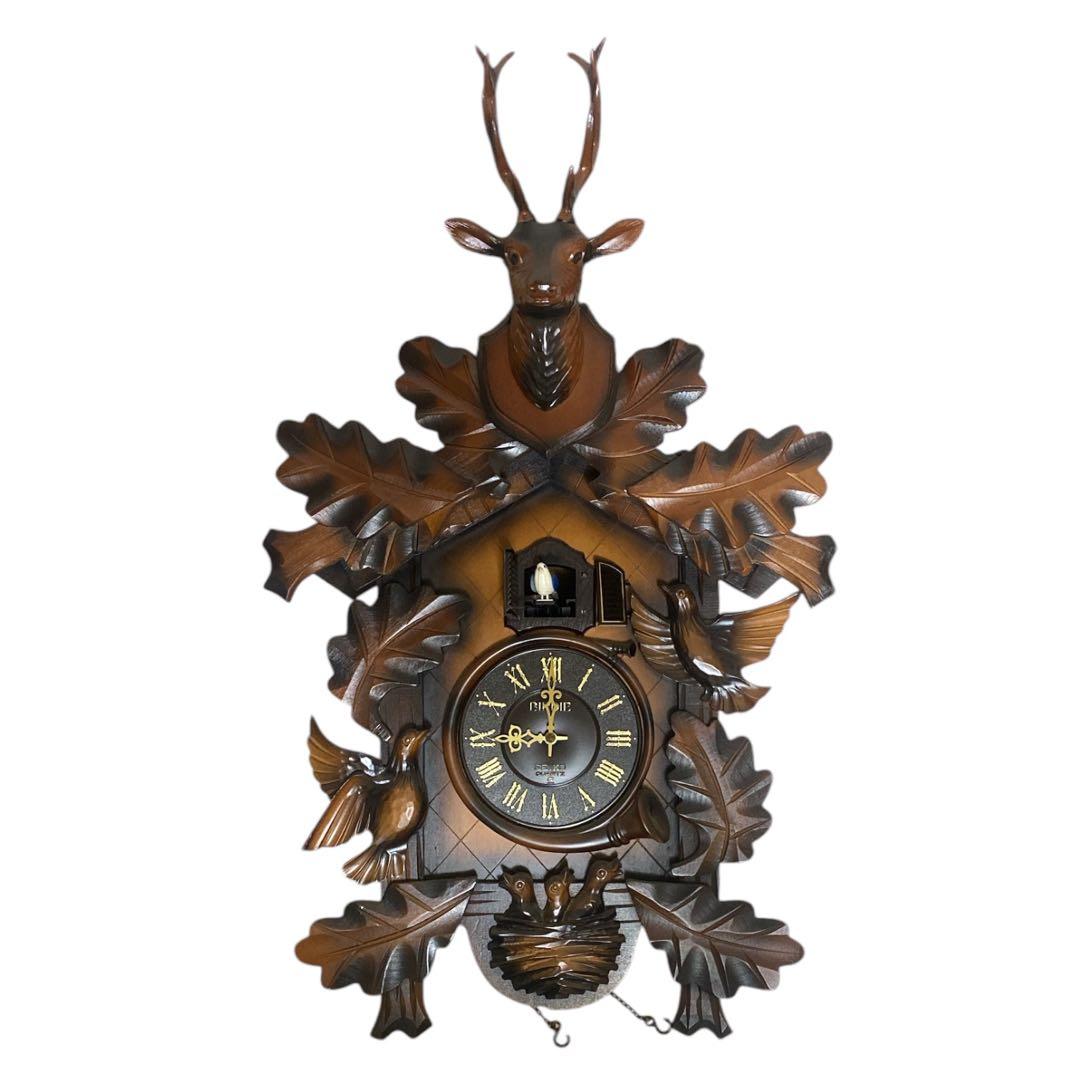 SEIKO BIRDIE PB305B 掛時計 鳩時計 クオーツクロック