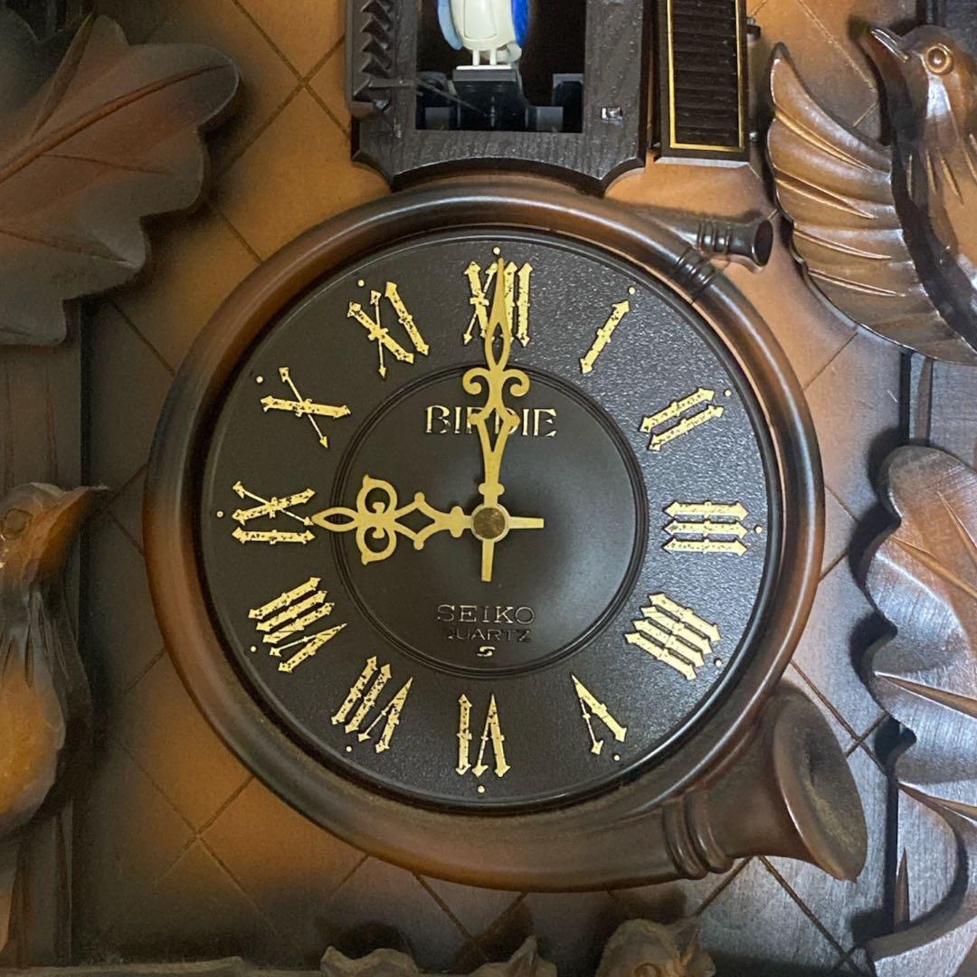 SEIKO BIRDIE PB305B 掛時計 鳩時計 クオーツクロック