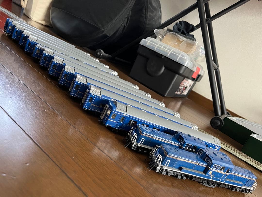 KATO HO 寝台特急「北斗星」機関車付12両フル編成